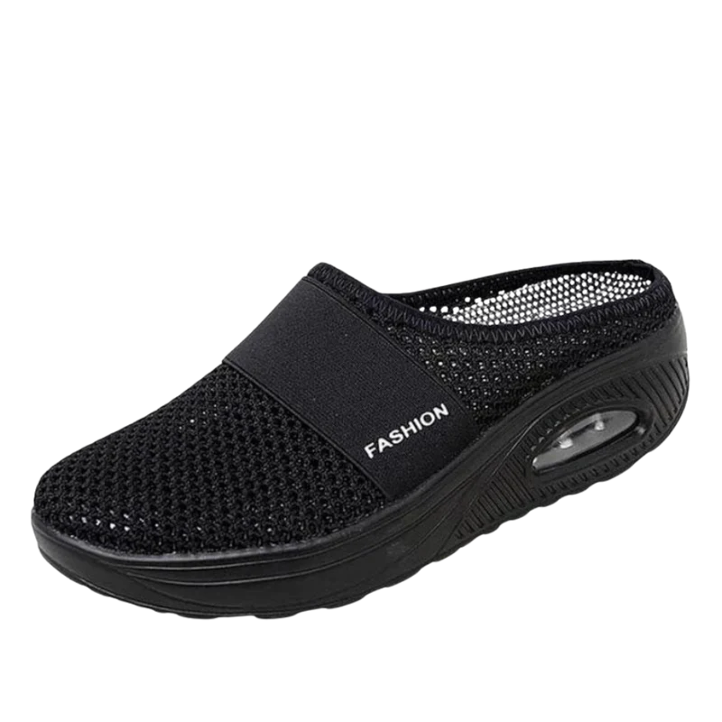 Orthopedische Instappers voor Dames Luchtgeveerd Comfortabel Zacht Slip-On | Sansoti