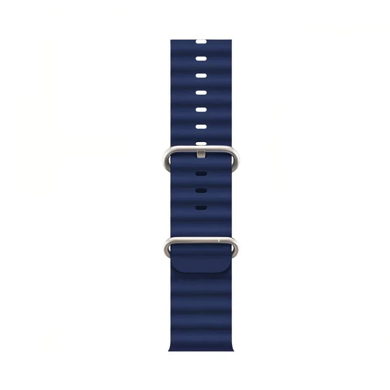 Elastische Horlogeband voor Smartwatch 40-49mm Siliconen Stretch Bandje Geel Blauw Wit Oranje Geschikt voor Sport Duiken Dagelijks Gebruik Comfortabele Pasvorm Ook Over Wetsuit | Sansoti